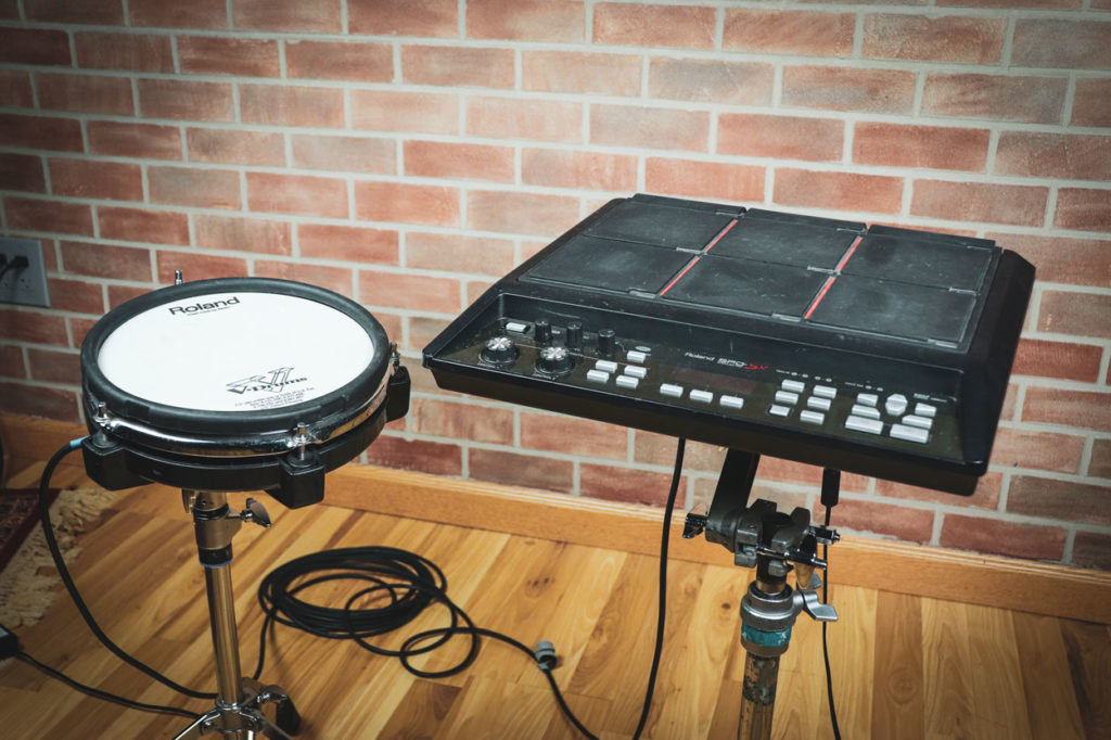 Pd-85 With Roland Spd-Sx Electronic Drum Pad