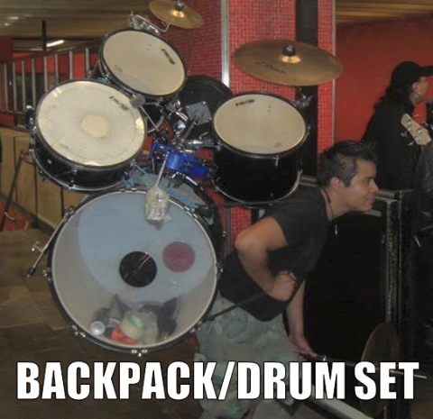 Backpack drum set | Zero to Drum Backpack Drum Set