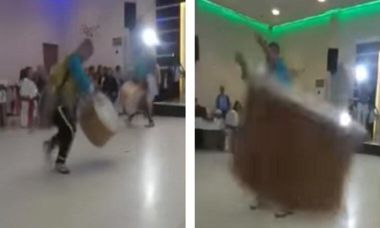 Drummer Throws Drum At Crowd Member Small