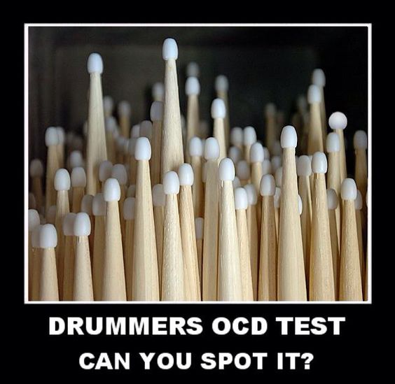 Drummers ocd test | Zero to Drum Drummers Ocd Test